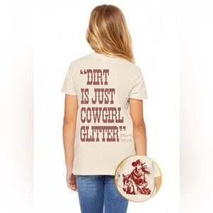 Cowg Glitter Youth Top